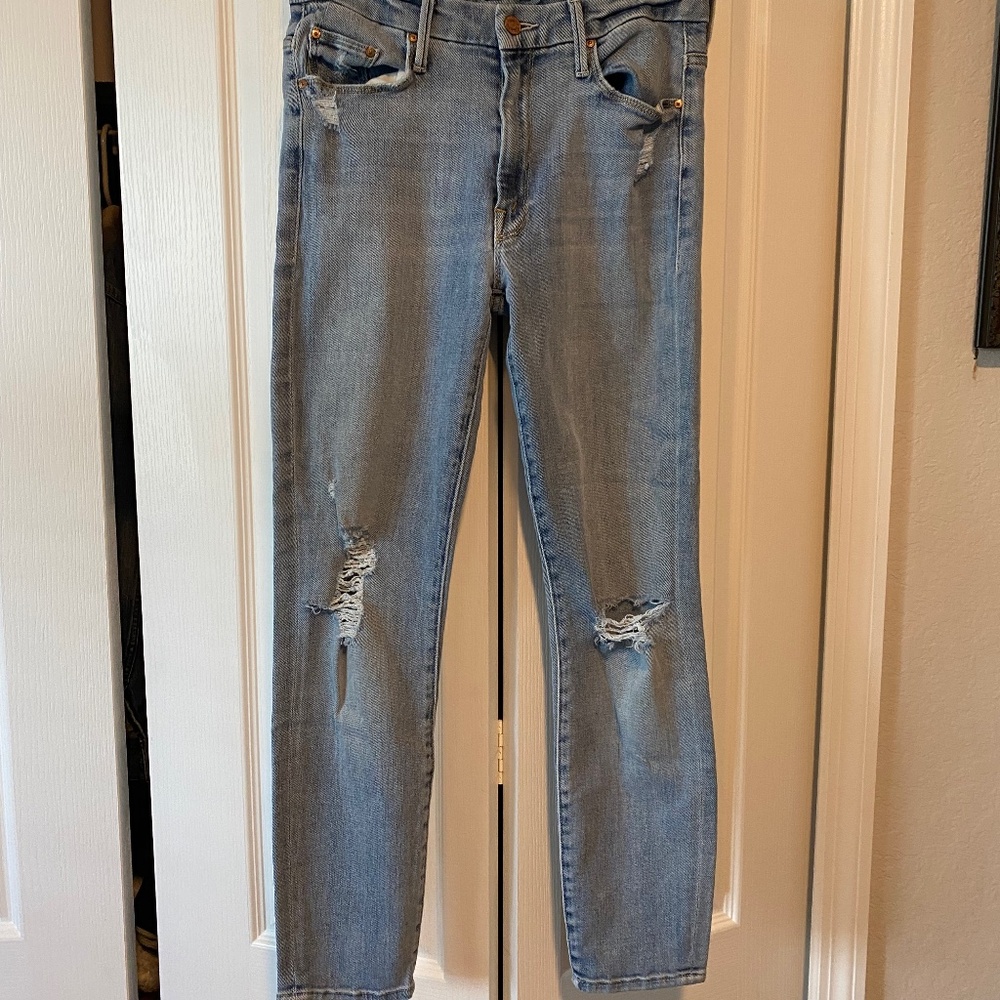 Mother Jeans - High Waisted Looker Crop